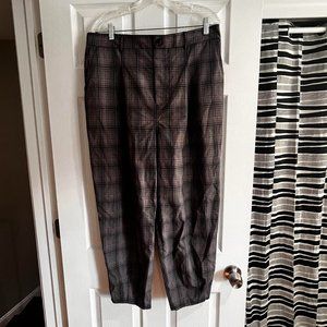 Wild Fable Purple Plaid Trousers